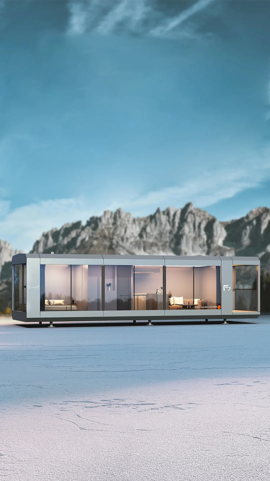 Interior del F7 Fortress con seguridad de última generación