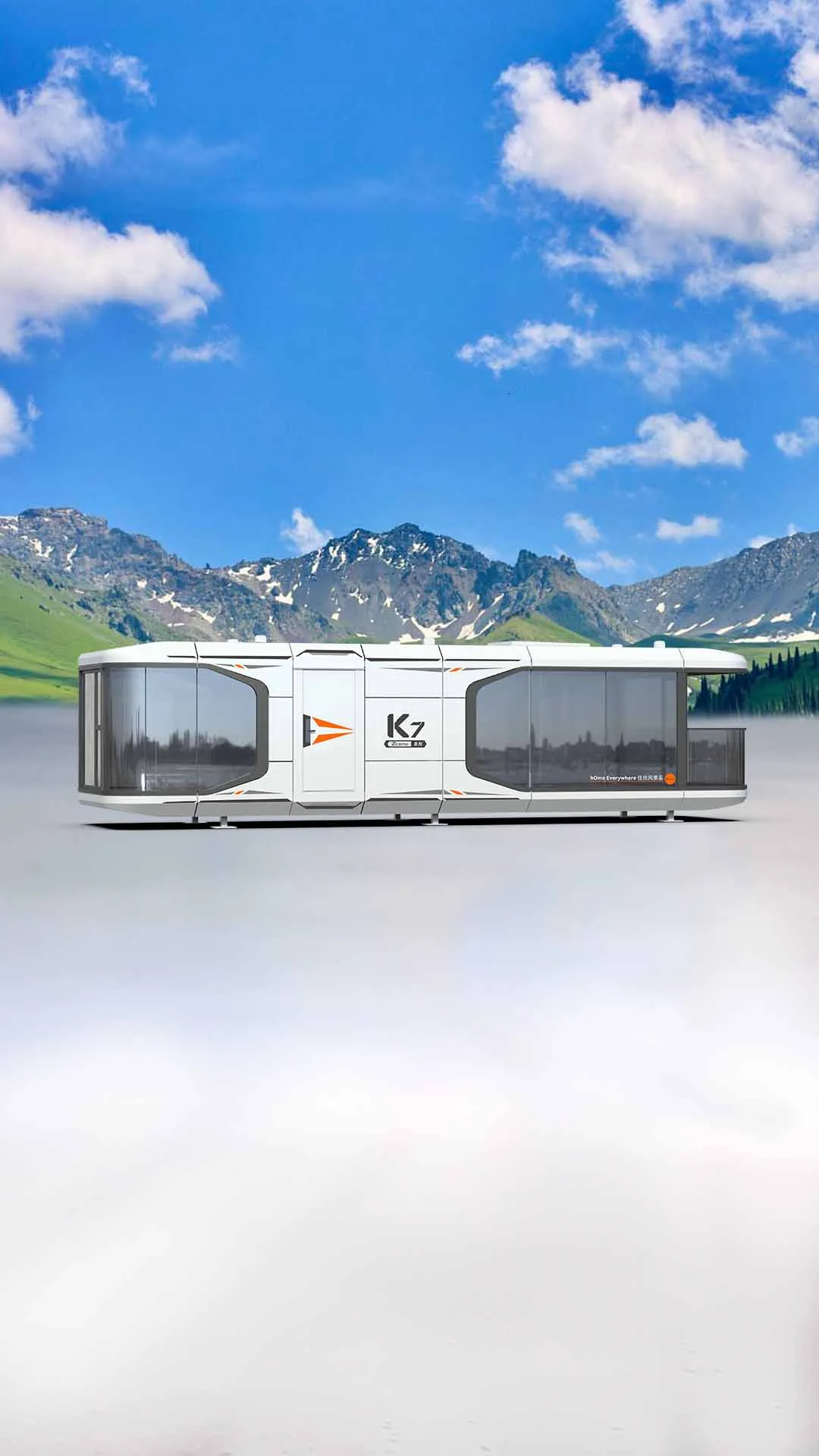 Interior del K7 Harmony con distribución óptima